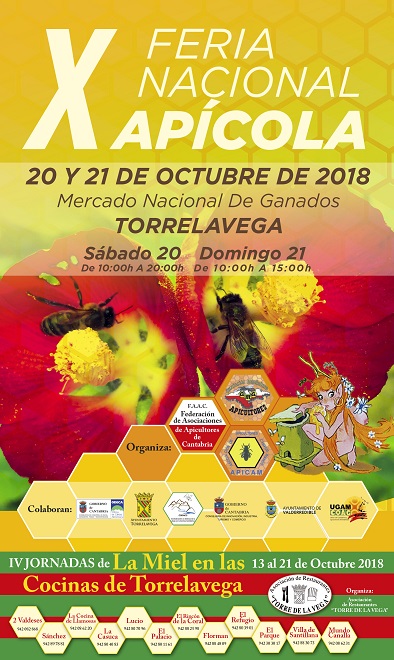 2018 cartel x feria apicola torrelavega peq